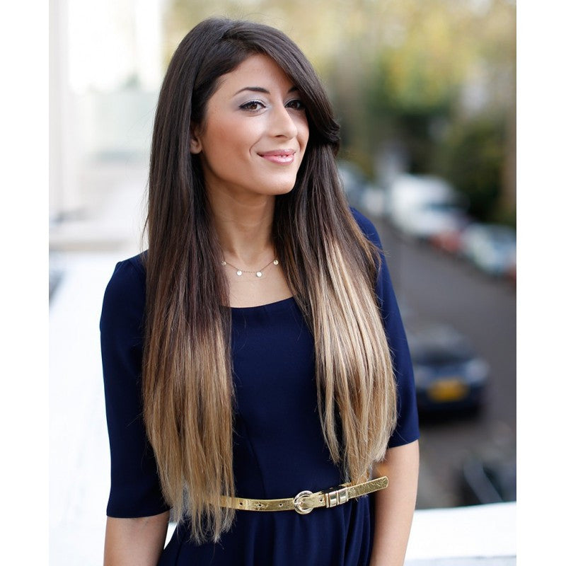 EXTENSIONES DE CABELLO CALIFORNIANO LACIO NATURAL CON CLIPS 50cm