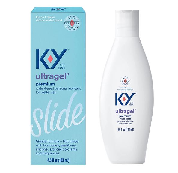 Lubricante K-Y Ultragel para hombres, mujeres y parejas