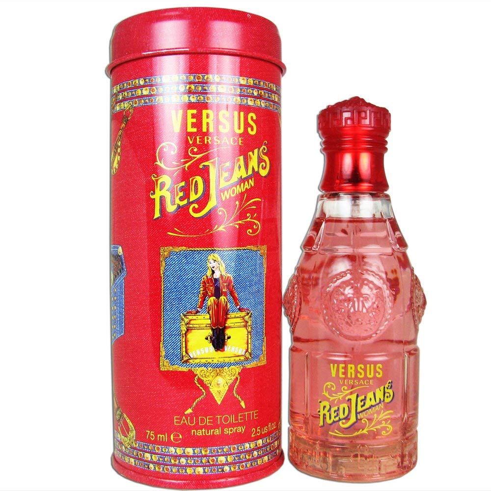 Red Jeans Eau De Toilette Versace - 75 ml Colonia para Mujer