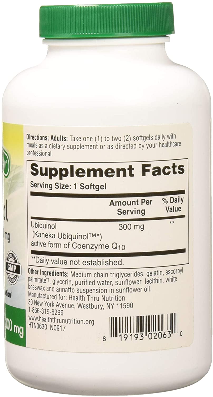 UBIQUINOL 300MG ACTIVE 120 TAB