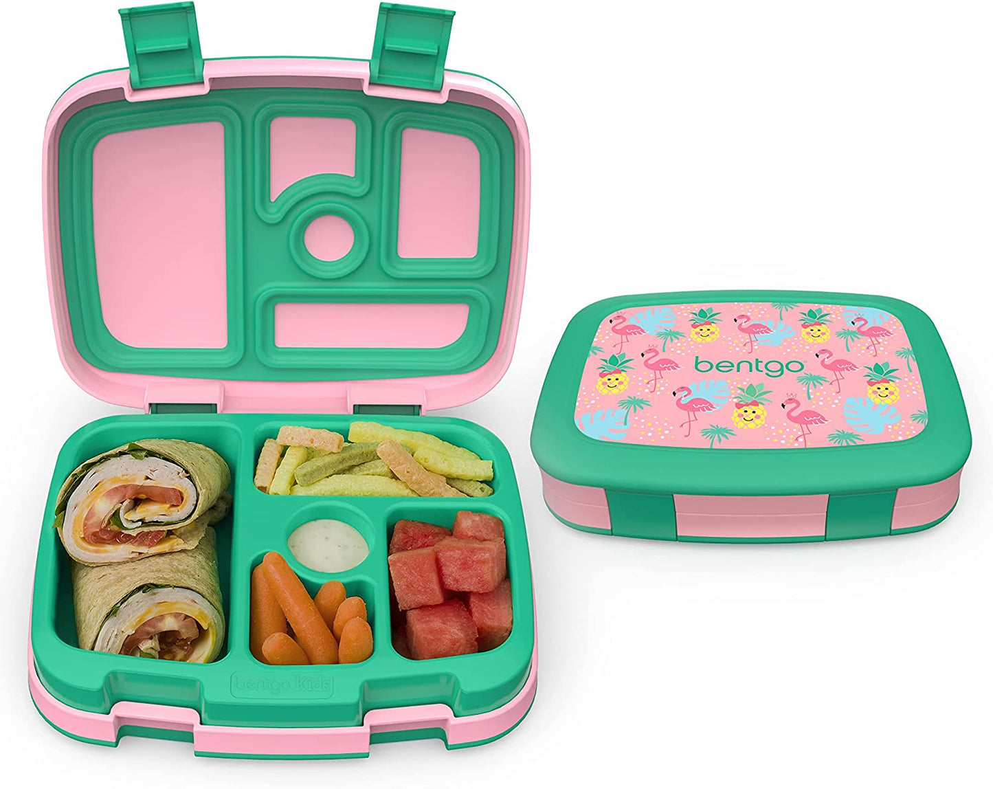 LONCHERA PARA NIÑOS BENTGO CON DISEÑO - 5 COMPARTIMIENTOS