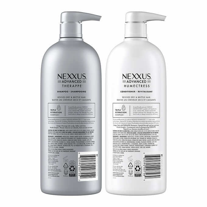 Nexxus Advanced Therappe Champú y Acondicionador Humectress 946ml cada frasco.