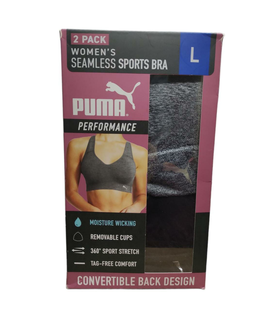 PUMA Sujetador deportivo extraíble