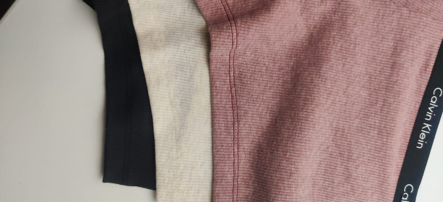 boxer Calvin Klein de mujer pack de 3 unidades