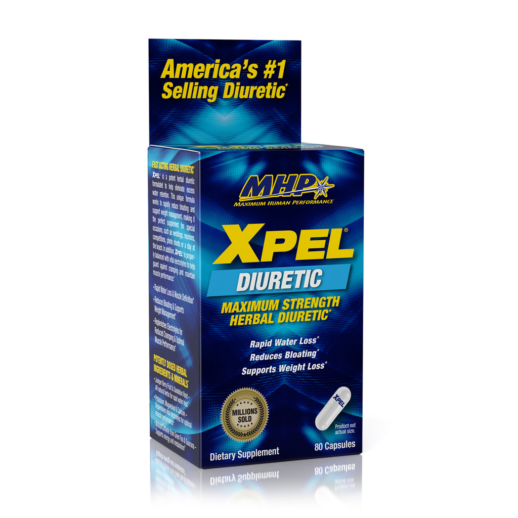 MHP XPEL HERBAL DIURETIC 80 Cápsulas