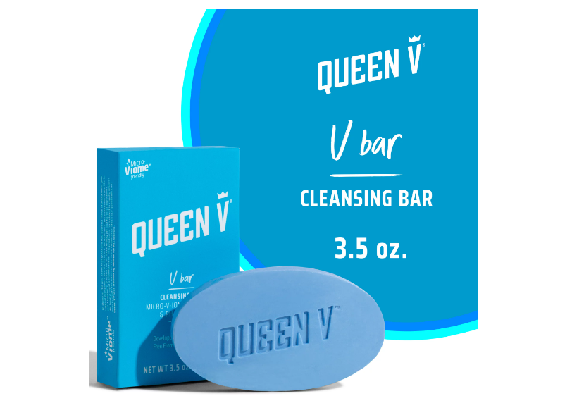 QUEEN V V Bar- Barra de Jabon limpiadora, 3.5 oz