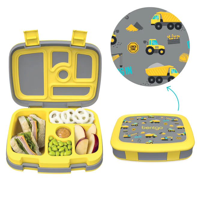 LONCHERA PARA NIÑOS BENTGO CON DISEÑO - 5 COMPARTIMIENTOS