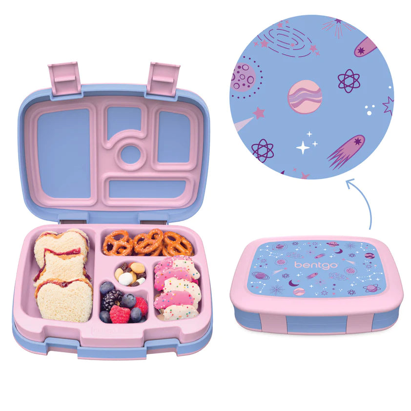 LONCHERA PARA NIÑOS BENTGO CON DISEÑO - 5 COMPARTIMIENTOS