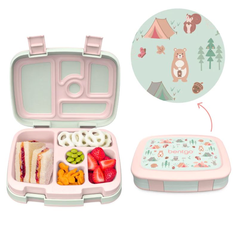 LONCHERA PARA NIÑOS BENTGO CON DISEÑO - 5 COMPARTIMIENTOS