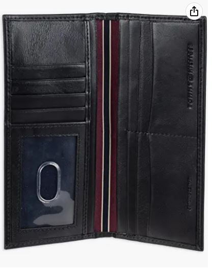 Tommy Hilfiger Cartera Secretaria de Cuero para Hombre