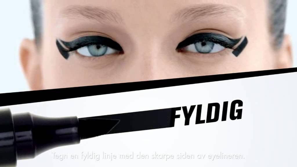 Delineador estilo plumon Master Graphic de Maybelline 550