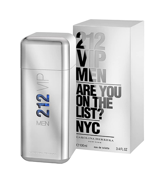 212 VIP para hombre NYC EDT , 100ml - Carolina Herrera