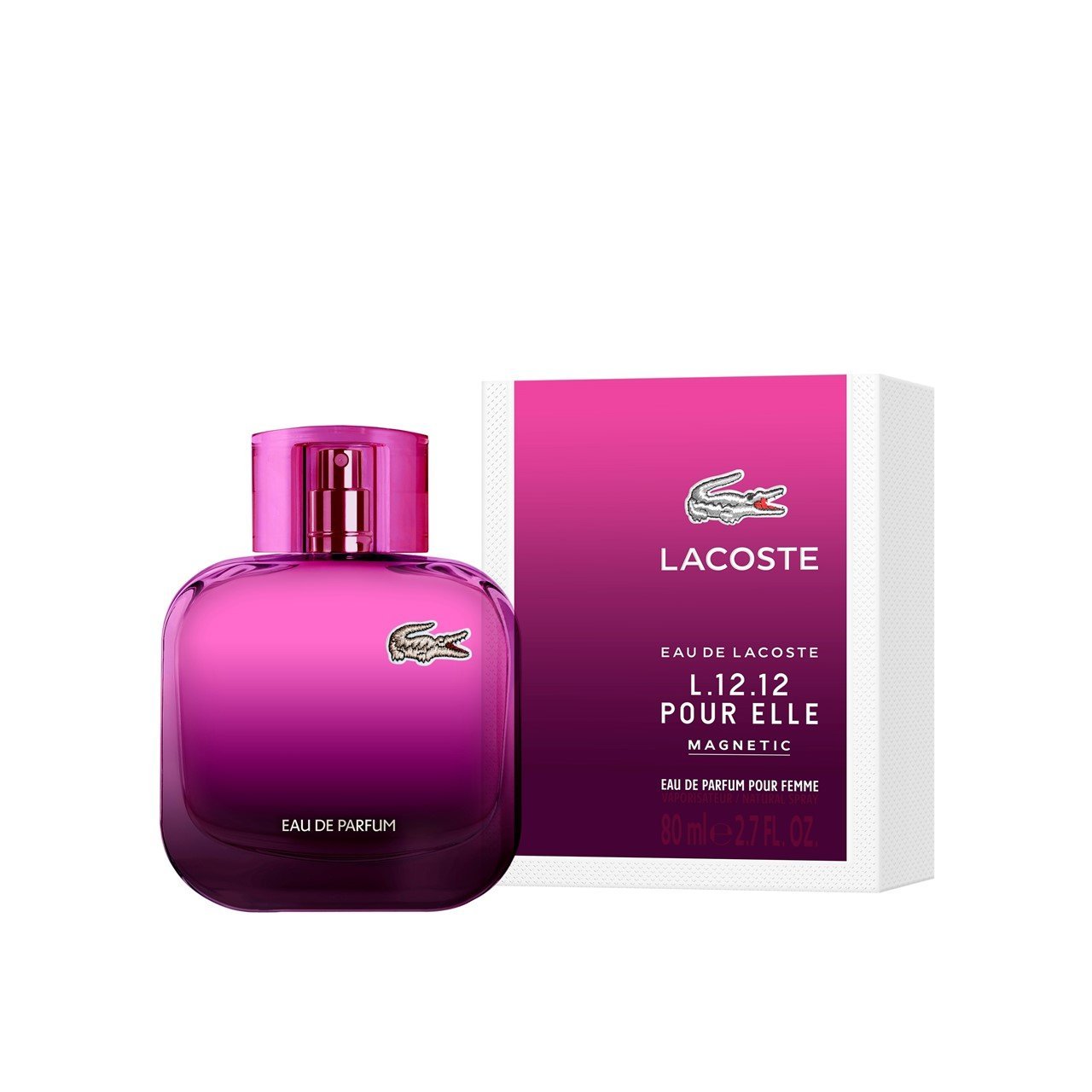 Lacoste Eau De Lacoste L.12.12 Pour Elle Magnetic women Eau De Parfum Spray 80 ML