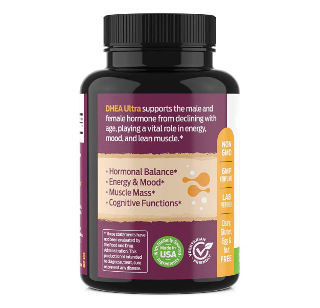 Dhea Ultra 100 mg , 90 capsulas vegetables - ForestLeaf