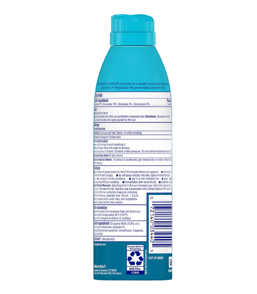 Coppertone , Bloqueador en aerosol para niños 50 SPF - 156g
