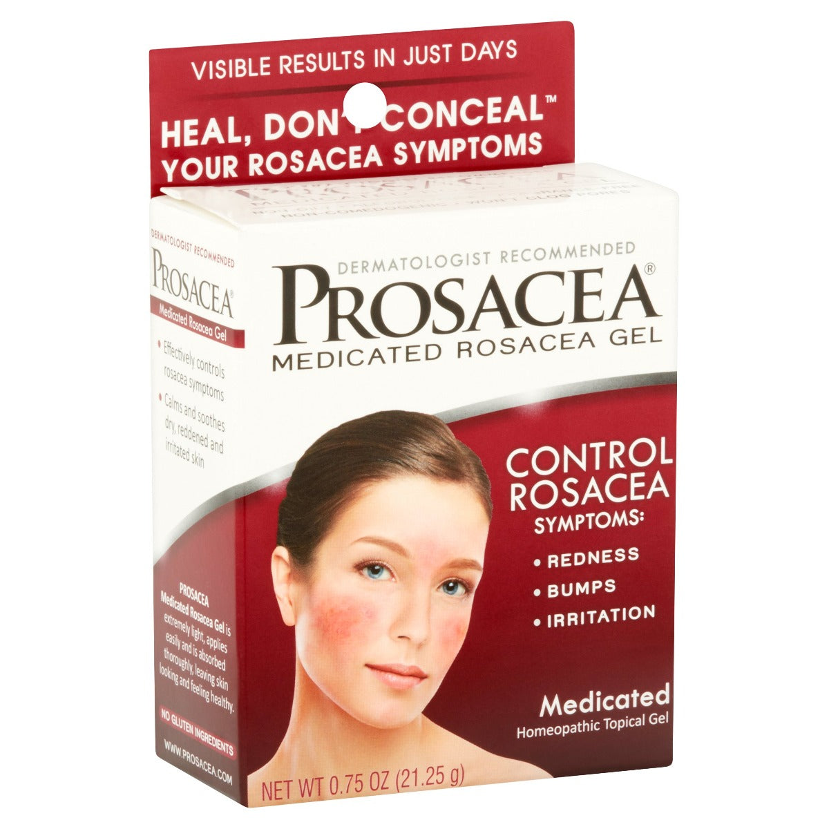 Prosacea En Gel Control Rosacea Medicado 0,75 Oz (21,25 Gr)