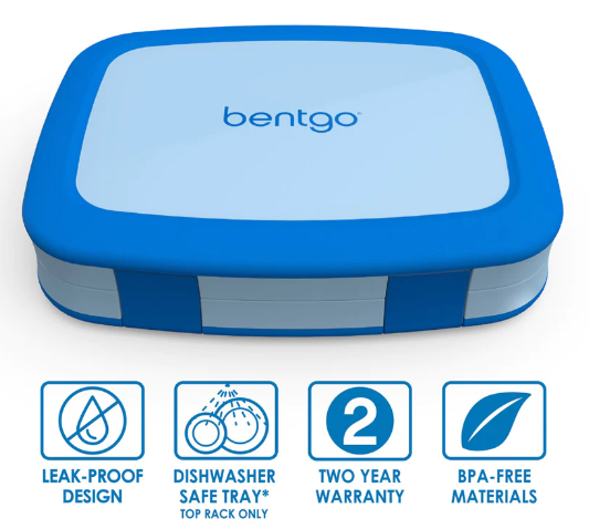 LONCHERA PARA NIÑOS BENTGO CON DISEÑO - 5 COMPARTIMIENTOS