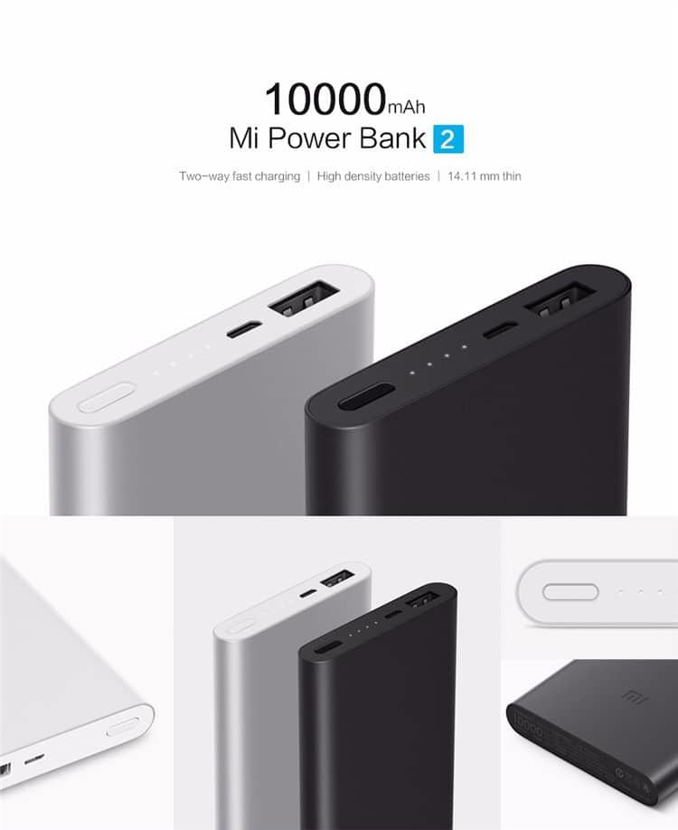 XIAOMI PRO CARGADOR - CARGA RAPIDA POWER BANK 10000MAH