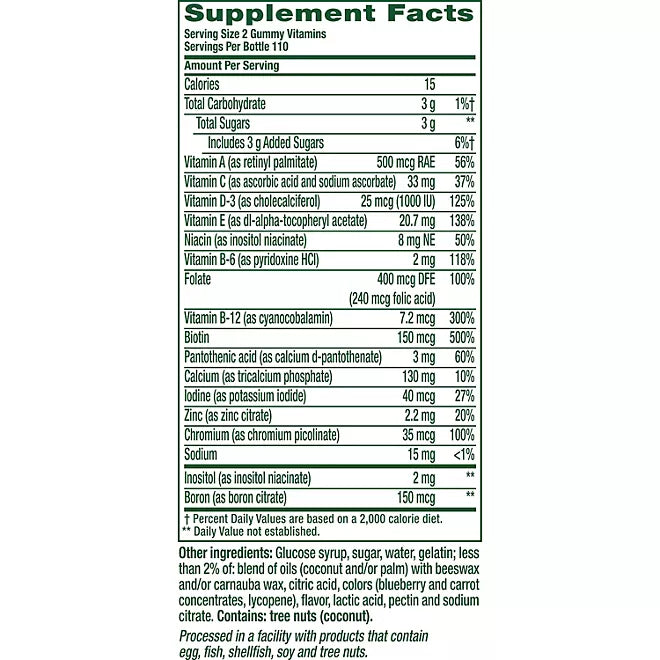 VitaFusion Women's Multivitamin 220 Gummies