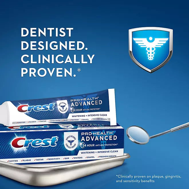 Crest Pro-Health Advanced Whitening + Intensive Clean PASTA DENTAL 164 gr