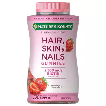 Nature's Bounty Hair, Skin, and Nails con Biotin 230 gomitas