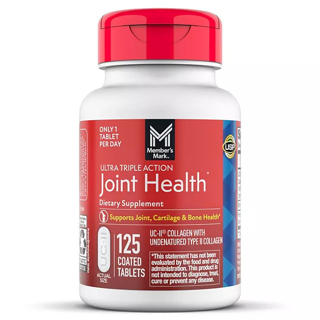 Member's Mark Ultra Triple Action Joint Health 125 tabletas