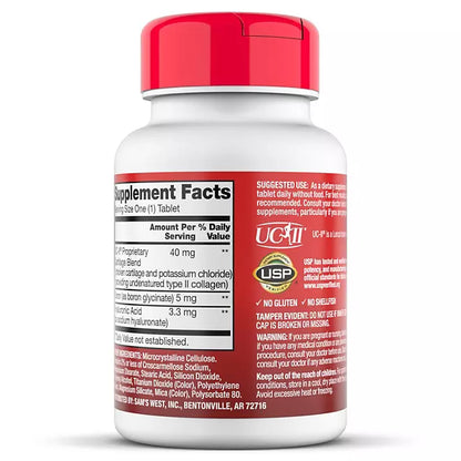 Member's Mark Ultra Triple Action Joint Health 125 tabletas