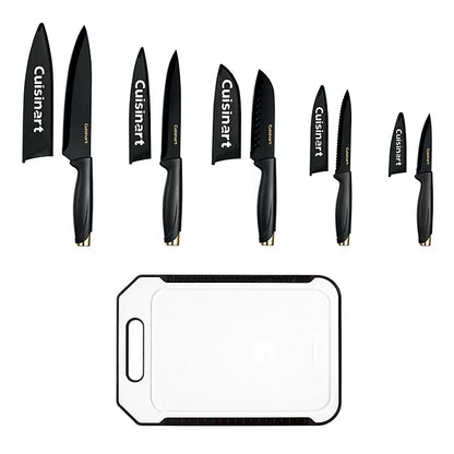 Cuisinart Advantage Juego de cuchillos de cerámica de 11 piezas con tabla de cortar