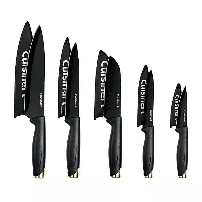 Cuisinart Advantage Juego de cuchillos de cerámica de 11 piezas con tabla de cortar