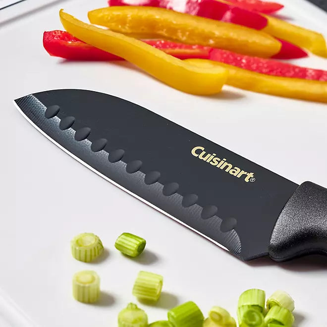 Cuisinart Advantage Juego de cuchillos de cerámica de 11 piezas con tabla de cortar