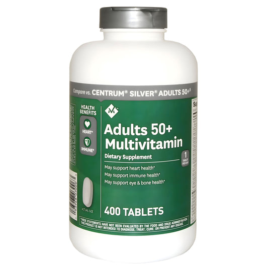 Multivitaminico para adultos 50+ Member's Mark - 400 Tabletas