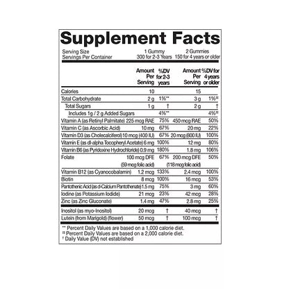 Member's Mark Children's Multivitamin 300 gomitas – Beauty Store Peru