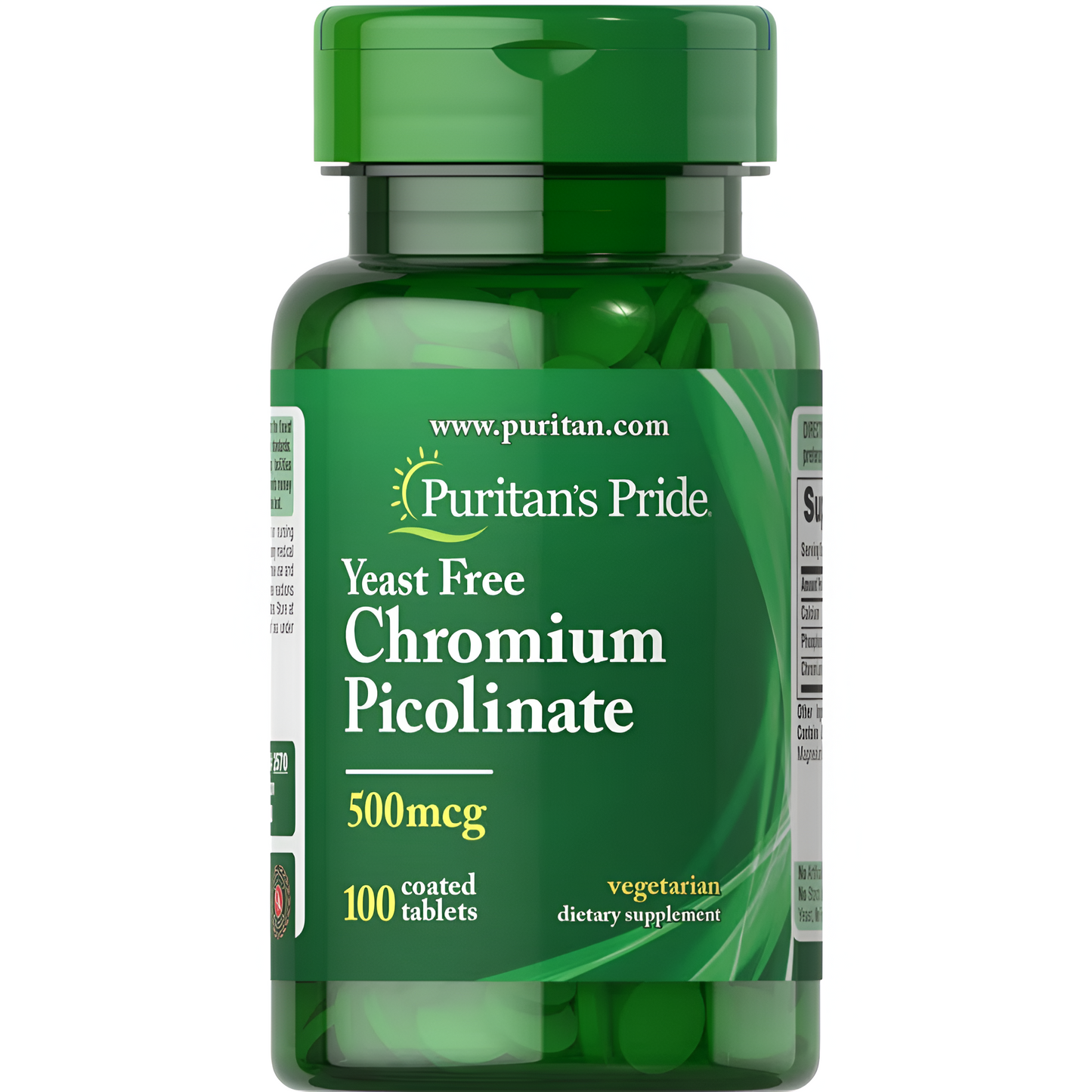 Picolinato de Cromo Puritans Pride Tabletas