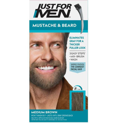 Just For Men - Coloración de bigote y barba solo para hombres