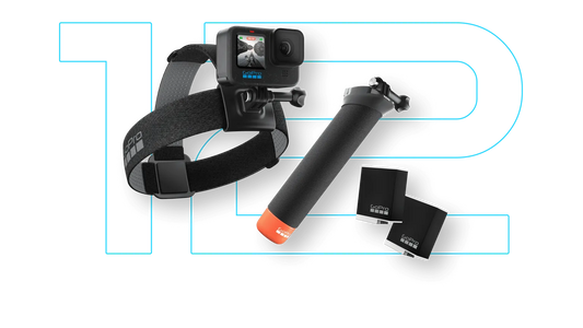 GoPro HERO12 Black + Accessories Bundle