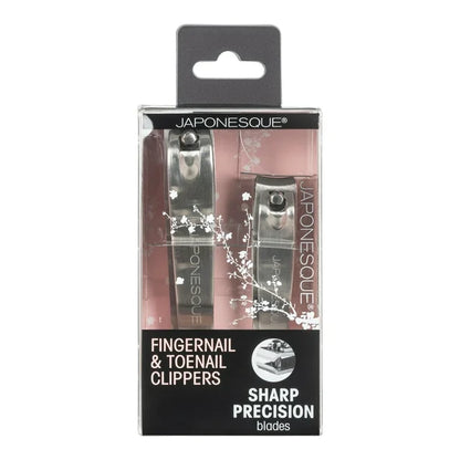 Japonesque Stainless Steel Sliver Fingernail & Toenail Clippers CORTA UÑAS PARA MANOS Y PIES
