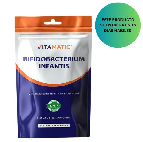 Vitamatic Bifidobacterium Infantis Probiótico Polvo – 100gr