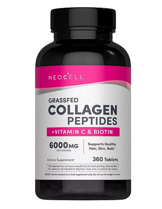 NEOCELL COLAGENO + VITAMINA C+ BIOTINA - 360 TABLETAS