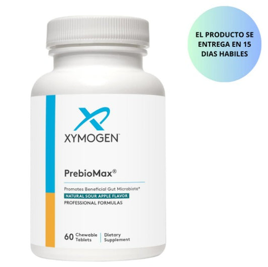 XYMOGEN PrebioMax Suplemento de fibra prebiótica – Xilooligosacáridos (XOS) – manzana, 60 Tablets