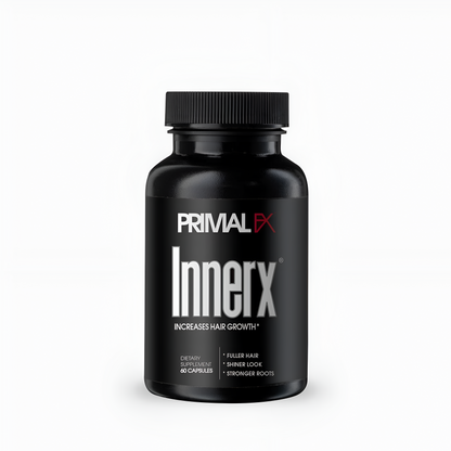 Innerx aumenta el crecimiento del cabello , 60 capsulas - PrimalFX