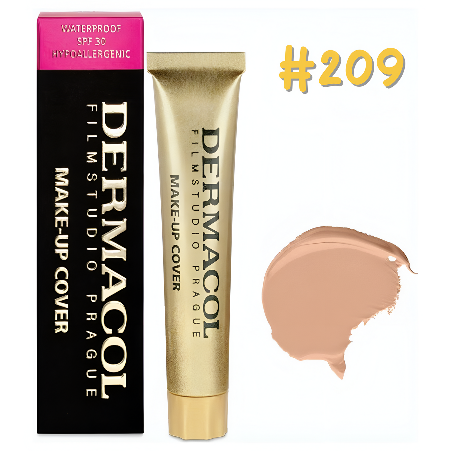 Dermacol - Make Up Cover - Base Para Rostro y Cuerpo - 30 ml