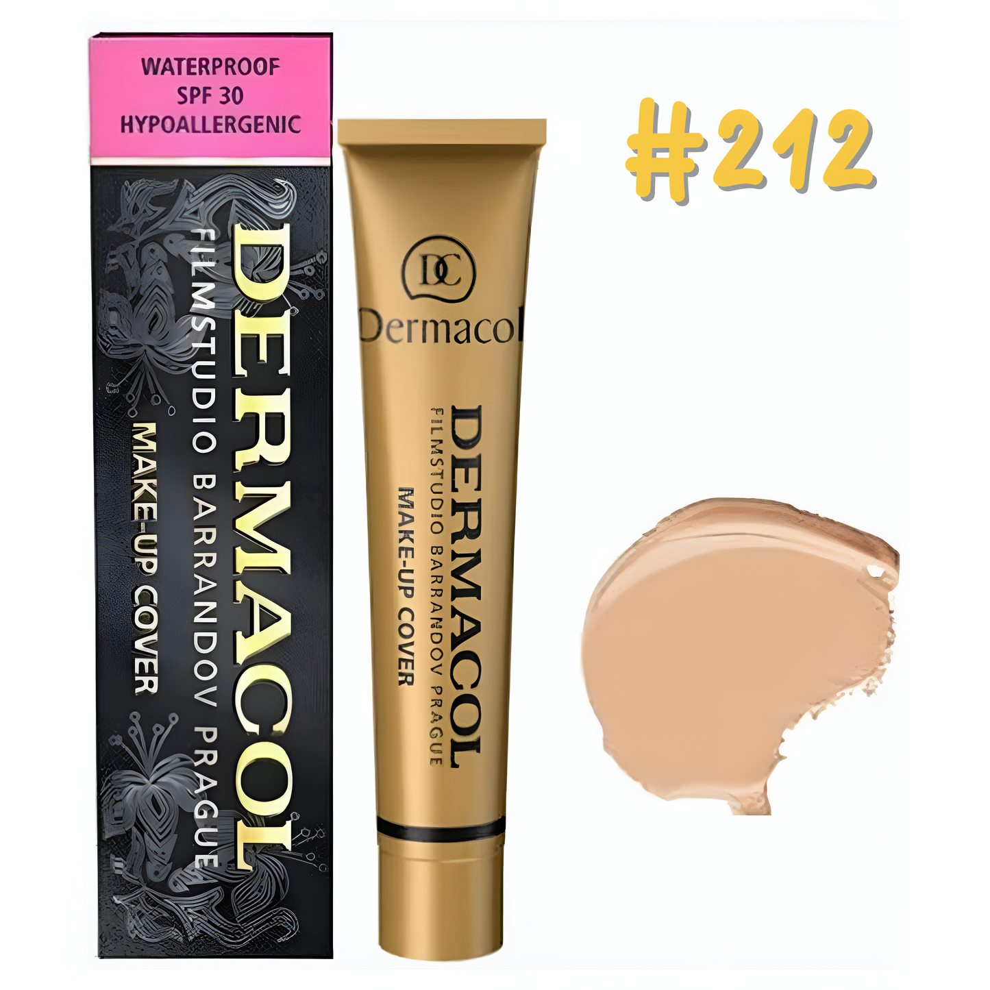 Dermacol - Make Up Cover - Base Para Rostro y Cuerpo - 30 ml