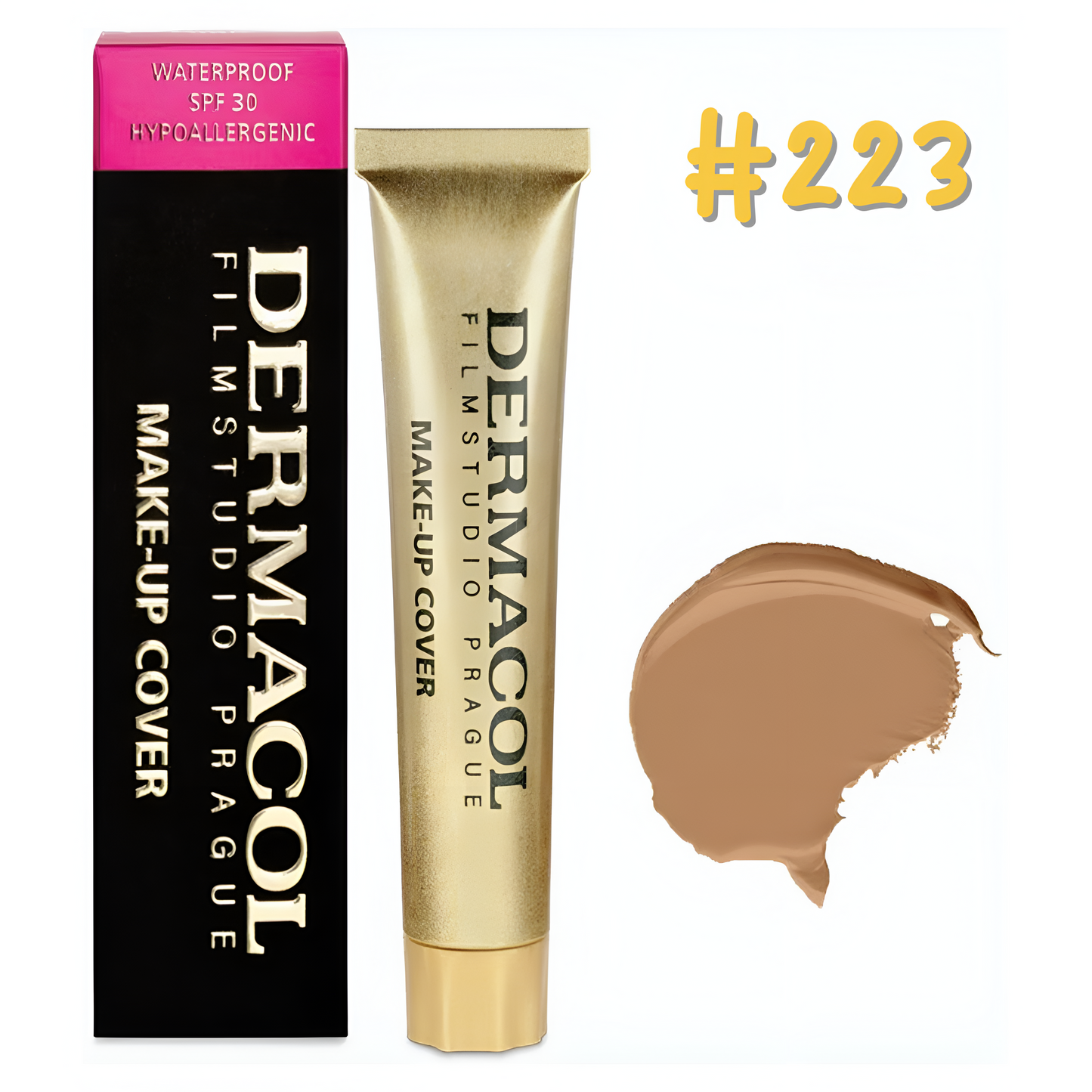 Dermacol - Make Up Cover - Base Para Rostro y Cuerpo - 30 ml