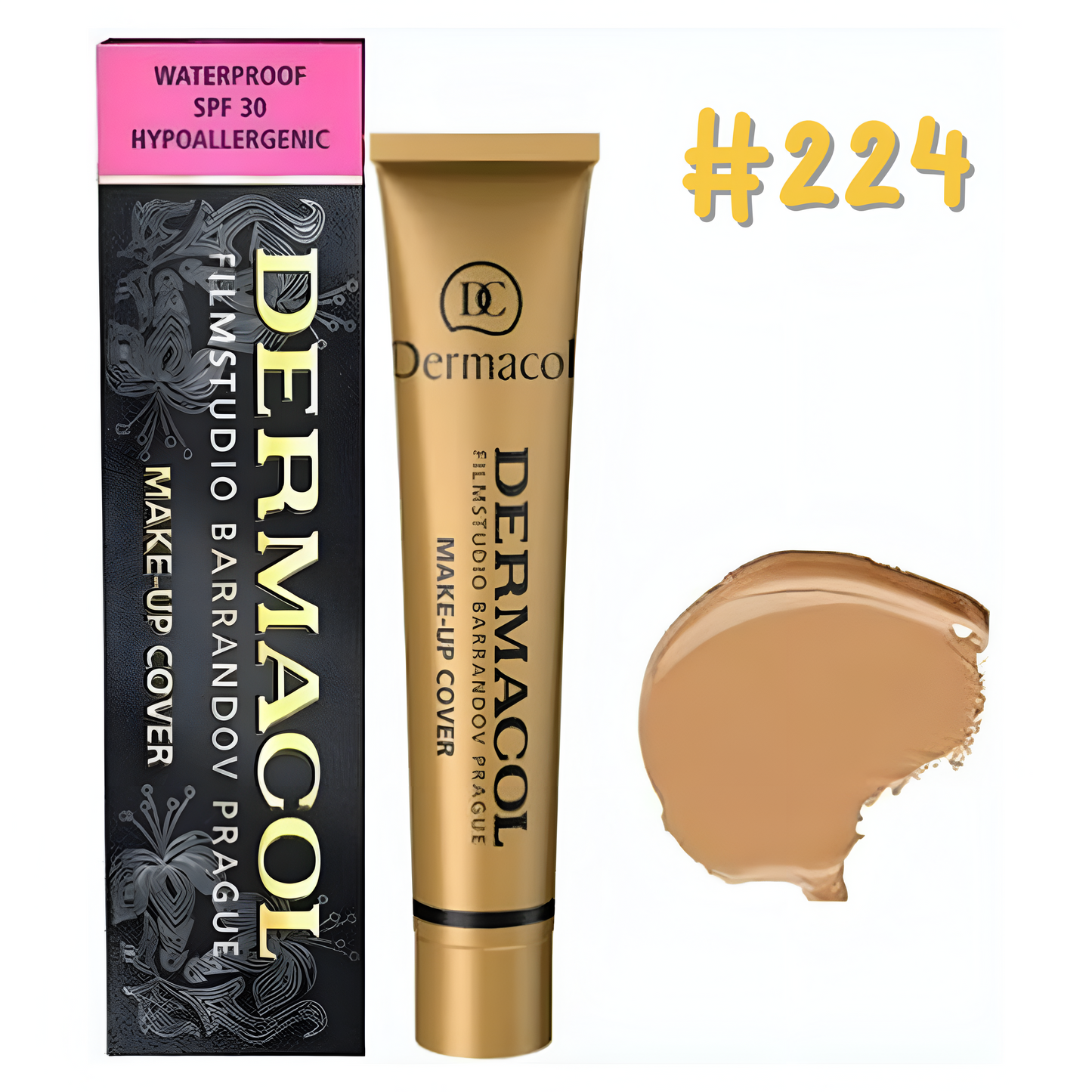 Dermacol - Make Up Cover - Base Para Rostro y Cuerpo - 30 ml