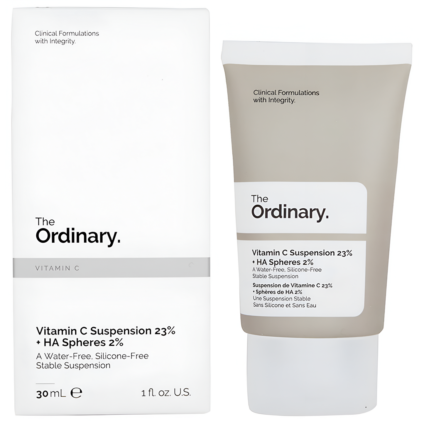 The ordinary vitamin C suspension 23% + HA spheres 2%