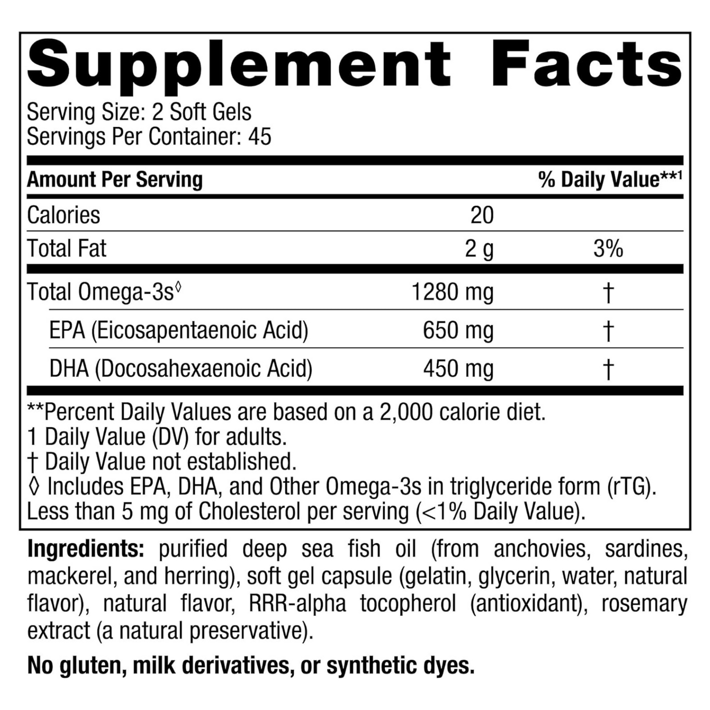 Nordic Naturals Ultimate Omega, sabor a limón, 1280 mg de Omega-3, suplemento de aceite de pescado Omega-3 de alta potencia con EPA y DHA, sin OMG - CAPSULAS EN GEL