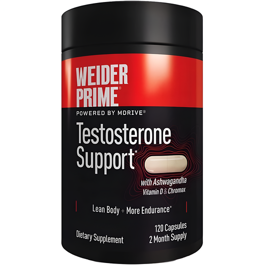 Suplemento Weider Prime saludable de testosterona para hombres