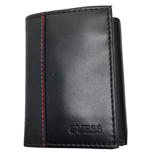 Billetera Guess color negro 3 partes -31GO110038