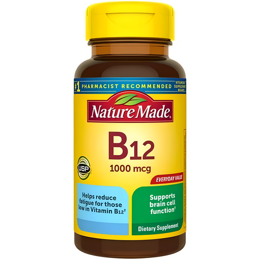 Nature Made Vitamina B12 1000 mcg cápsulas blandas, suplemento dietético, 270 unidades (4.8) 4,8 estrellas de 112 reseñas 112 opiniones