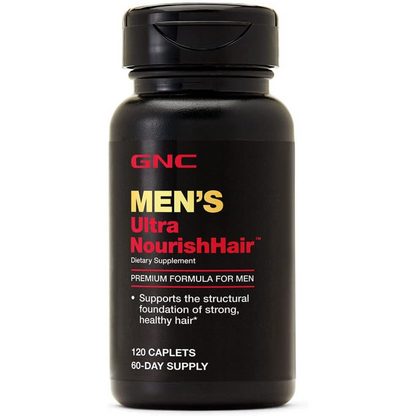GNC - Ultra NourishHair™ para hombre - 120 Cápsulas
